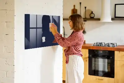 Tablă magnetică pentru scris de culoare albastru marin foarte închis