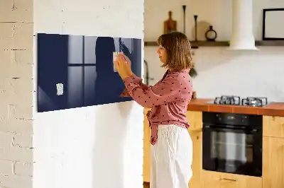 Tablă magnetică pentru scris de culoare albastru marin foarte închis