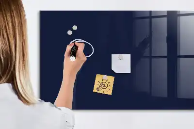 Tablă magnetică pentru scris de culoare albastru marin foarte închis