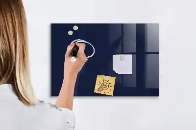 Tablă magnetică pentru scris de culoare albastru marin foarte închis