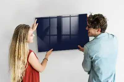 Tablă magnetică pentru scris de culoare albastru marin foarte închis