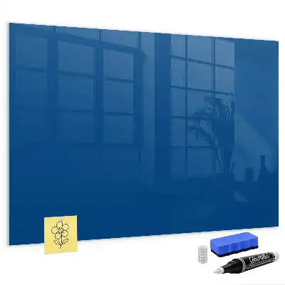 Tablă magnetică pentru desen culoare albastru marin