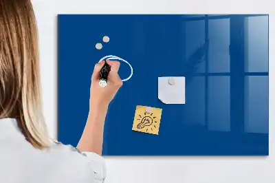 Tablă magnetică pentru desen culoare albastru marin