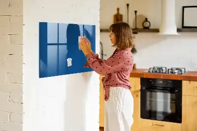 Tablă magnetică pentru desen culoare albastru marin