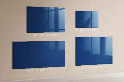 Tablă magnetică pentru desen culoare albastru marin