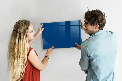 Tablă magnetică pentru desen culoare albastru marin
