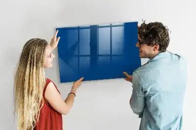 Tablă magnetică pentru desen culoare albastru marin