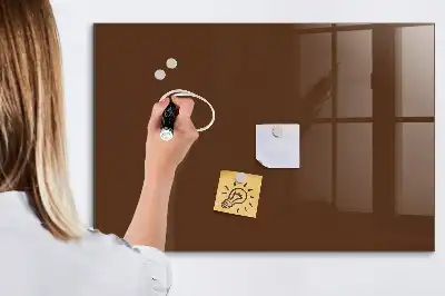 Tablă magnetică pentru scris culoare maro