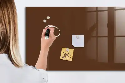 Tablă magnetică pentru scris culoare maro