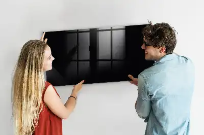 Tablă magnetică pentru desen culoare neagră