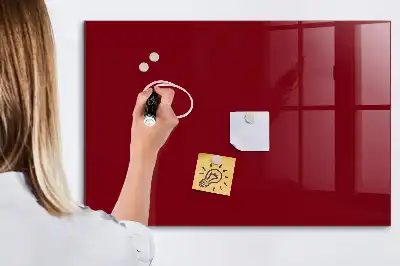 Tablă magnetică pentru scris culoare bordo
