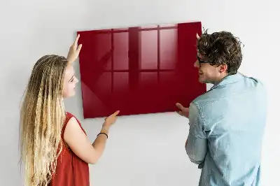 Tablă magnetică pentru scris culoare bordo