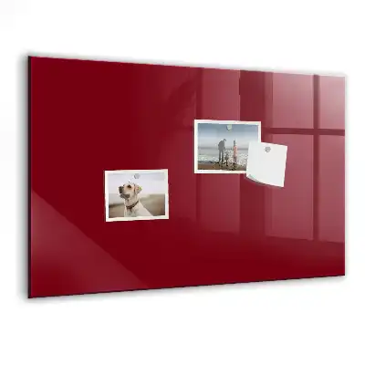 Tablă magnetică pentru scris culoare bordo