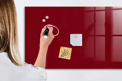 Tablă magnetică pentru scris culoare bordo