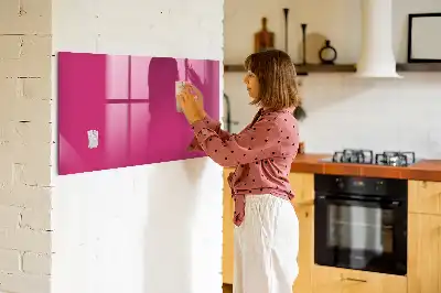 Tablă magnetică pentru scris culoare roz intens