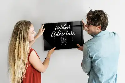 Tablă magnetică pentru notițe aventură în aer liber