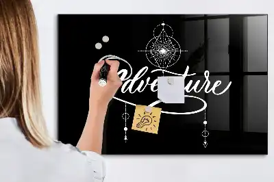 Tablă magnetică pentru desen Aventură