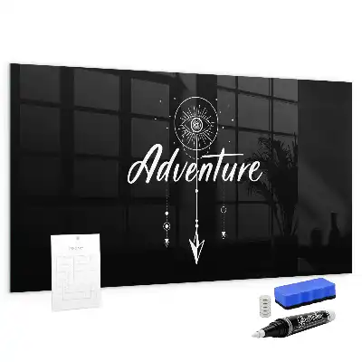 Tablă magnetică pentru scris Aventură
