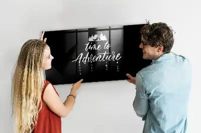 Tablă magnetică pentru scris Timpul pentru aventură