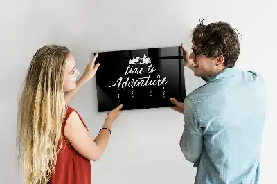Tablă magnetică pentru scris Timpul pentru aventură