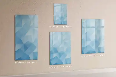 Tablă cu marker cu model de abstracție de triunghiuri