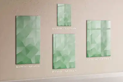 Tablă cu marker cu model de abstracție de triunghiuri
