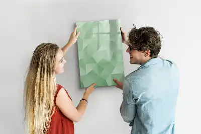 Tablă cu marker cu model de abstracție de triunghiuri