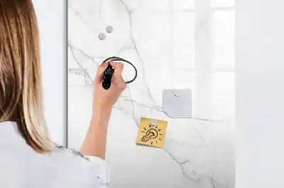 Tablă cu marker decor marmură