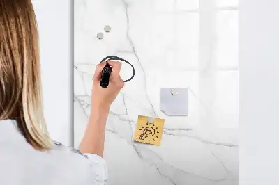 Tablă cu marker decor marmură