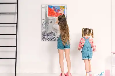 Tablă cu marker cu model frunze de palmier