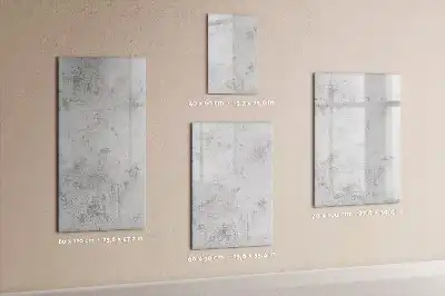 Tablă cu marker design perete de beton