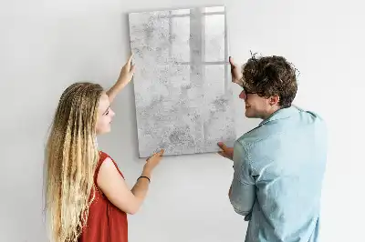 Tablă cu marker design perete de beton