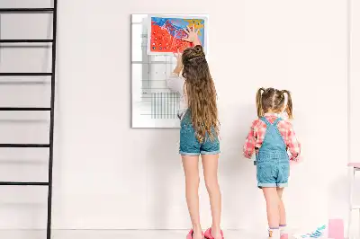 Tablă magnetică de scris planificator lunar