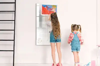 Tablă magnetică pentru scris planificator zilnic