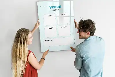Planificator de sănătate cu tablă pentru marker