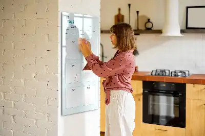 Tablă magnetică de scris planificator de obiective