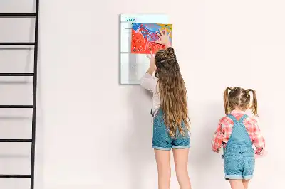 Tablă magnetică de scris planificator de obiective