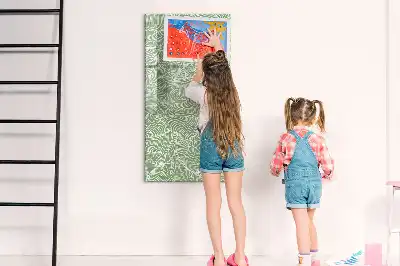 Tablă cu marker model cu frunze mari