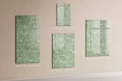 Tablă cu marker model cu frunze mari