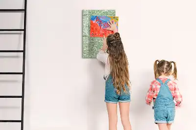Tablă cu marker model cu frunze mari
