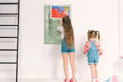 Tablă cu marker model cu frunze mari