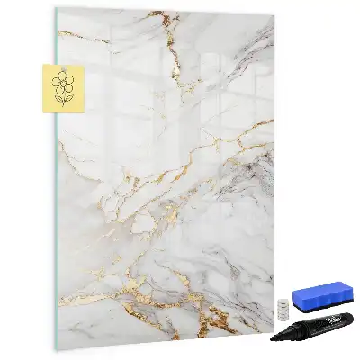Tablă cu marker design marmură decorativă