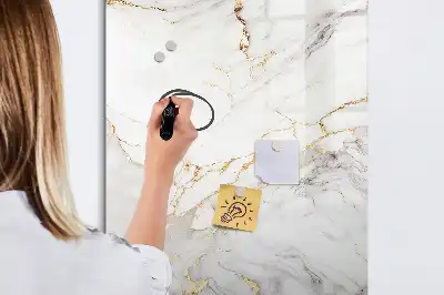 Tablă cu marker design marmură decorativă