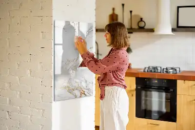 Tablă cu marker design marmură decorativă