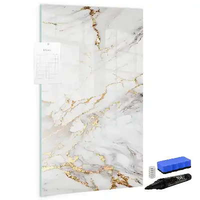 Tablă cu marker design marmură decorativă