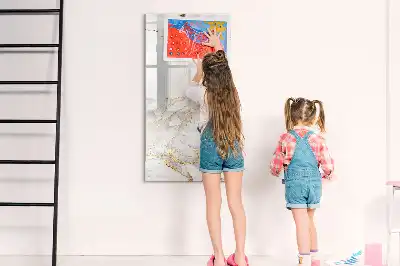 Tablă cu marker design marmură decorativă