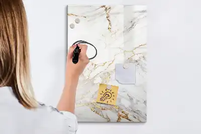 Tablă cu marker design marmură decorativă