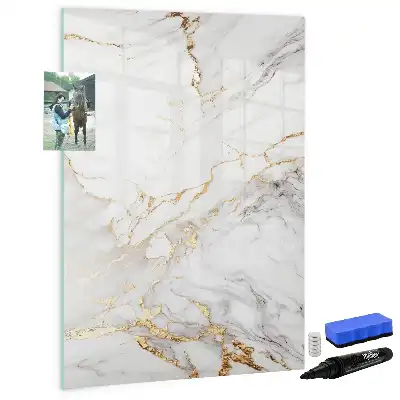 Tablă cu marker design marmură decorativă