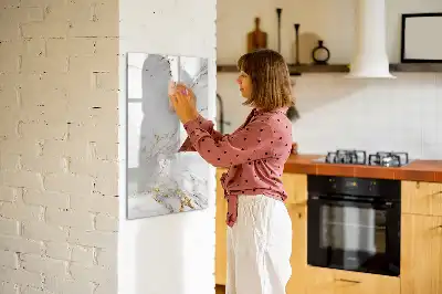 Tablă cu marker design marmură decorativă