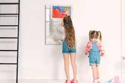 Tablă cu marker design marmură decorativă